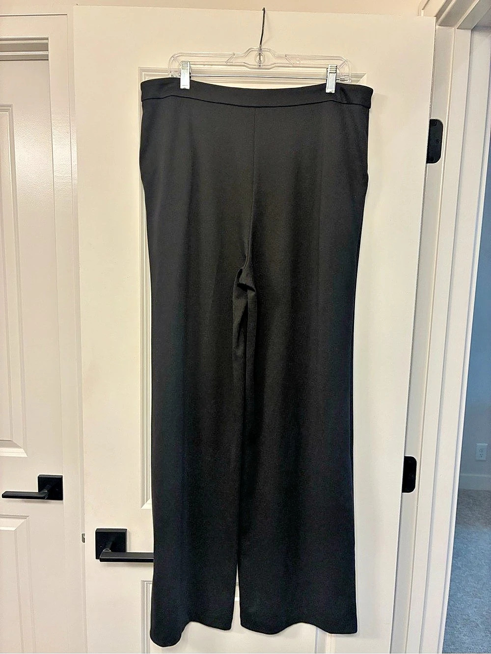 Long Tall Sally Wide Leg Trousers in Black UK 14 Like New